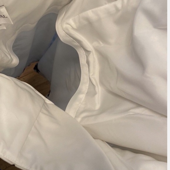 David’s Bridal 81372 short Bubble Hem Black White Sz 16 Strapless Dress Party - Picture 8 of 12